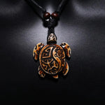 Sea turtle Bone Necklace necklace Viking Warriors