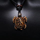 Sea turtle Bone Necklace necklace Viking Warriors