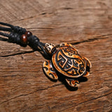 Sea turtle Bone Necklace necklace Viking Warriors