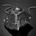 Silver and Bronze Viking Runes Pendant Charms & Pendants Viking Warriors