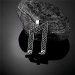 Silver and Bronze Viking Runes Pendant Charms & Pendants Viking Warriors