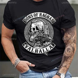 Sons of Odin Valhalla Viking  Tshirt Apparel & Accessories Viking Warriors