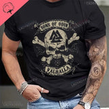 Sons of Odin Valhalla Viking  Tshirt Apparel & Accessories Viking Warriors