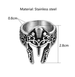 Spartan Gladiator Ring ring Viking Warriors