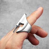 Spartan Helmet Men Ring of Strength & Honor ring Viking Warriors