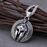 Spartan Warrior Shield Necklace necklace Viking Warriors