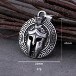 Spartan Warrior Shield Necklace necklace Viking Warriors