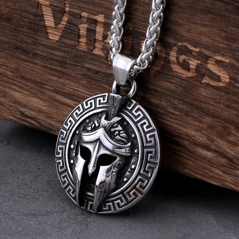 Spartan Warrior Shield Necklace necklace Viking Warriors
