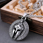 Spartan Warrior Shield Necklace necklace Viking Warriors