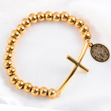 Stainless Steel Jesus Cross Bracelet Bracelets Viking Warriors