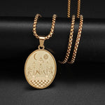 Stainless Steel Masonic Pendant Necklaces Necklace Viking Warriors