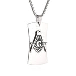Stainless Steel Masonic Pendant Necklaces Necklace Viking Warriors