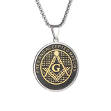 Stainless Steel Masonic Pendant Necklaces Necklace Viking Warriors