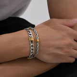 Stylish Cuban-Rope Chain Bracelets Bracelet Viking Warriors