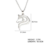 Stylish Viking Wolf Necklace Necklaces Viking Warriors