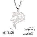 Stylish Viking Wolf Necklace Necklaces Viking Warriors