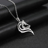Stylish Viking Wolf Necklace Necklaces Viking Warriors