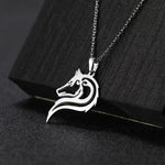 Stylish Viking Wolf Necklace Necklaces Viking Warriors
