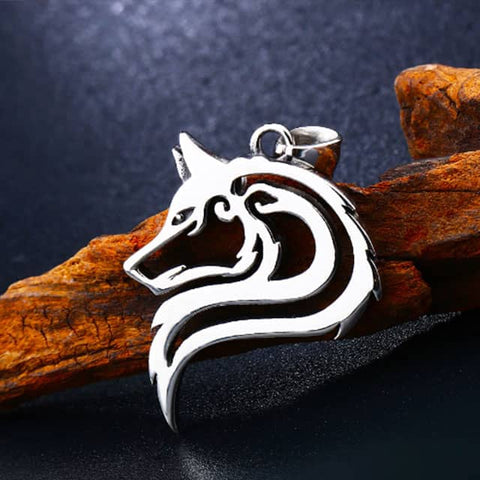 Stylish Viking Wolf Necklace Necklaces Viking Warriors