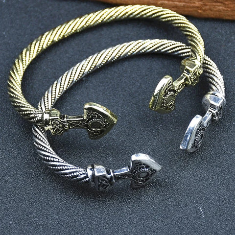 Thor's Hammer Armring Bracelet Bracelets Viking Warriors