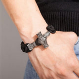 Thor's Hammer Bracelet Bracelets Viking Warriors
