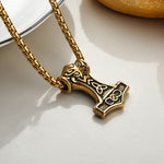Thor's Hammer Necklace Necklaces Viking Warriors