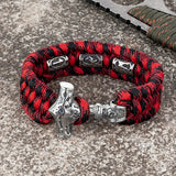 Thor's Hammer Survival Bracelet Bracelets Viking Warriors