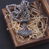Thor's Hammer Triskele Pendant Necklaces Viking Warriors