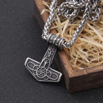Thor's Hammer Triskele Pendant Necklaces Viking Warriors
