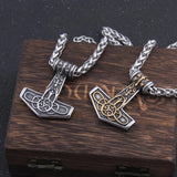 Thor's Hammer Triskele Pendant Necklaces Viking Warriors