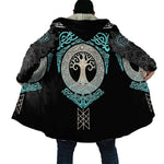 Tree of Life Hooded Coat Coats & Jackets Viking Warriors