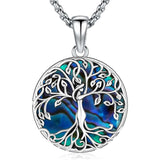 Tree of Life Necklace 925 Sterling Silver Necklaces Viking Warriors