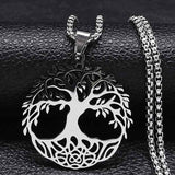 Tree of Life Necklace for Women Viking Warriors