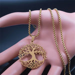 Tree of Life Necklace for Women Viking Warriors