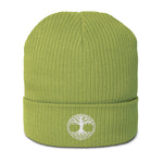 Tree of Life Organic ribbed Beanie beanie hat Viking Warriors