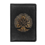 Tree of Life Passport Cover Card Travel Wallet Wallets & Money Clips Viking Warriors