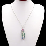Tree of Life Rainbow Crystal Pendant Necklaces Viking Warriors