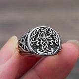 Tree of Life Ring Rings Viking Warriors