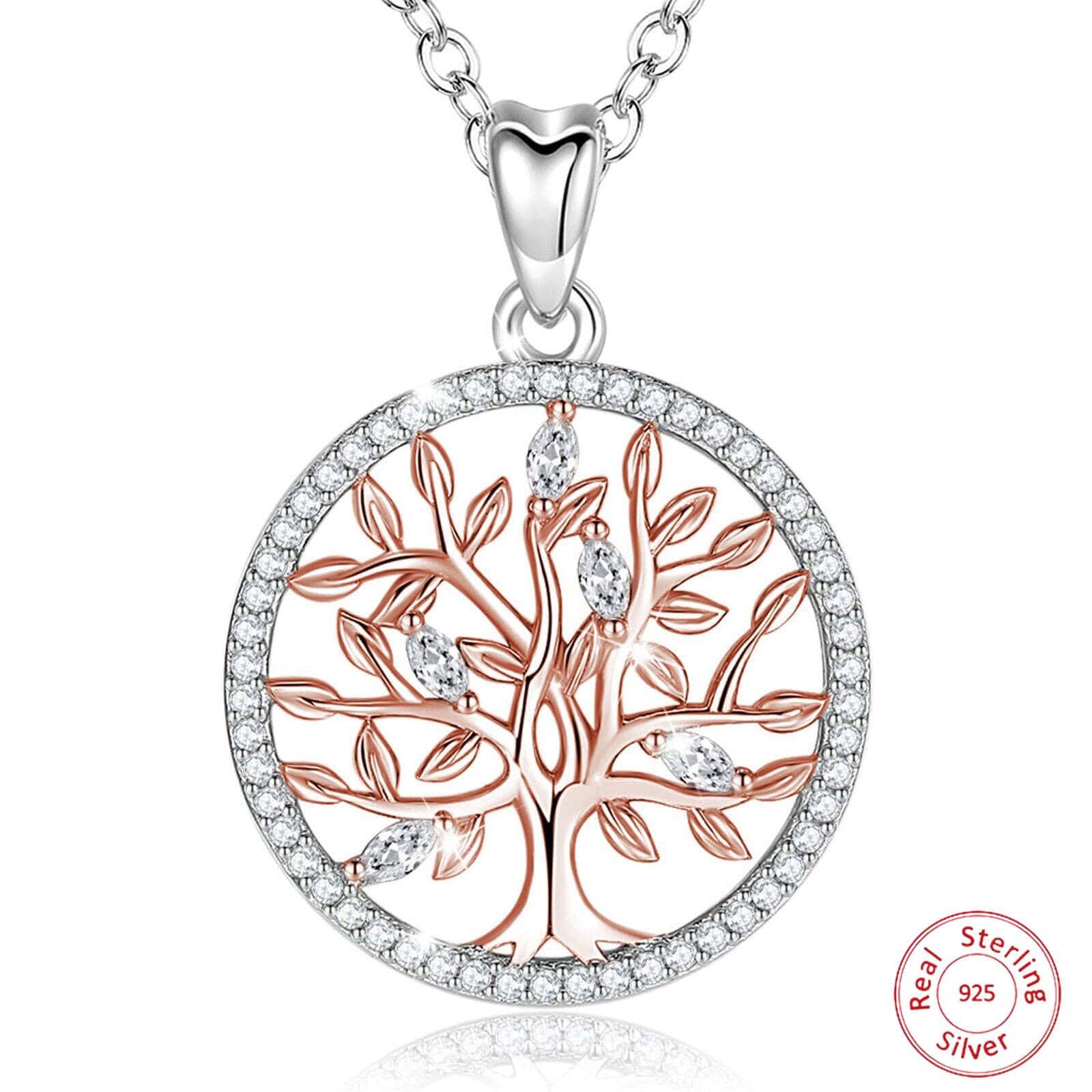 Amazon.com: Lucchetta - 14 karat Yellow Gold Tree of Life Pendant Necklace  | 16+2 inch | Womens Real 14k Gold Necklaces | Authentic Fine Jewelry from  Italy: Clothing, Shoes & Jewelry