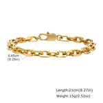 Trendy Stainless Steel Chain Bracelets Bracelet Viking Warriors