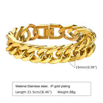 Trendy Stainless Steel Chain Bracelets Bracelet Viking Warriors