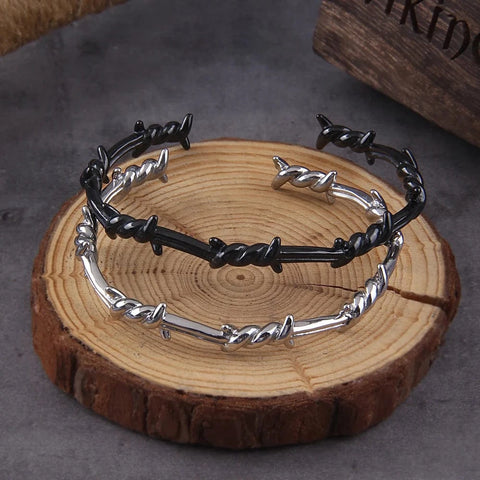 Twisted Barbed wire Bracelet Bracelet Viking Warriors