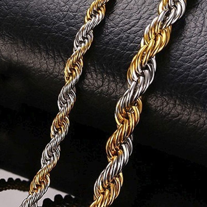 Two Tone Rope Chain – The Sis Kiss
