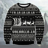 Ugly Christmas Sweatshirts Viking Santa Claus Xmas Pullover sweatshirt Viking Warriors