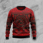 Ugly Christmas Sweatshirts Viking Santa Claus Xmas Pullover sweatshirt Viking Warriors