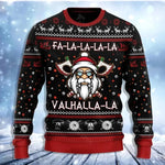 Ugly Christmas Sweatshirts Viking Santa Claus Xmas Pullover sweatshirt Viking Warriors