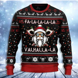 Ugly Christmas Sweatshirts Viking Santa Claus Xmas Pullover sweatshirt Viking Warriors