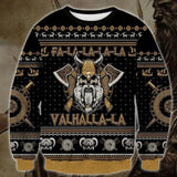Ugly Christmas Sweatshirts Viking Santa Claus Xmas Pullover sweatshirt Viking Warriors