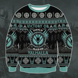 Ugly Christmas Sweatshirts Viking Santa Claus Xmas Pullover sweatshirt Viking Warriors