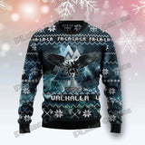 Ugly Christmas Sweatshirts Viking Santa Claus Xmas Pullover sweatshirt Viking Warriors